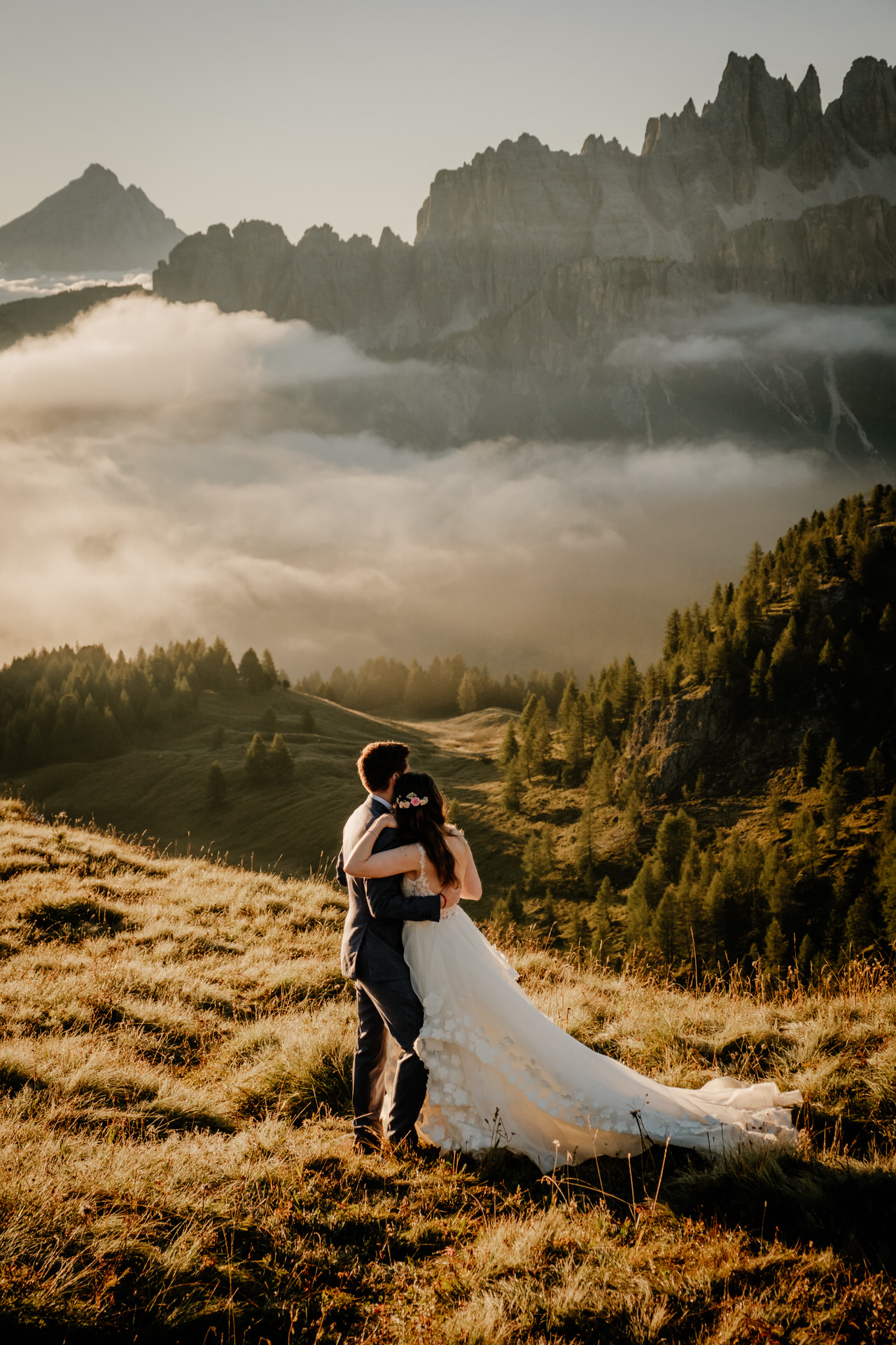 Emily David Dolomites Elopement Wild Connections Photography 181