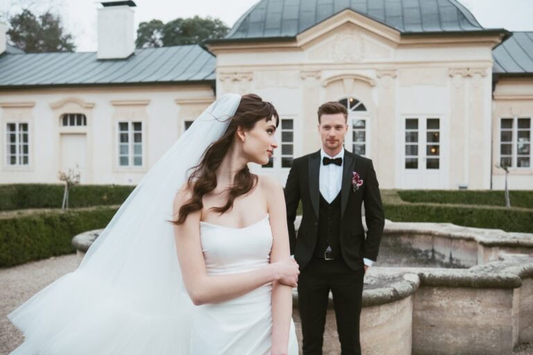 Glamorous inspiration Shoot at Chateau Bon Repos in The Czech Republic