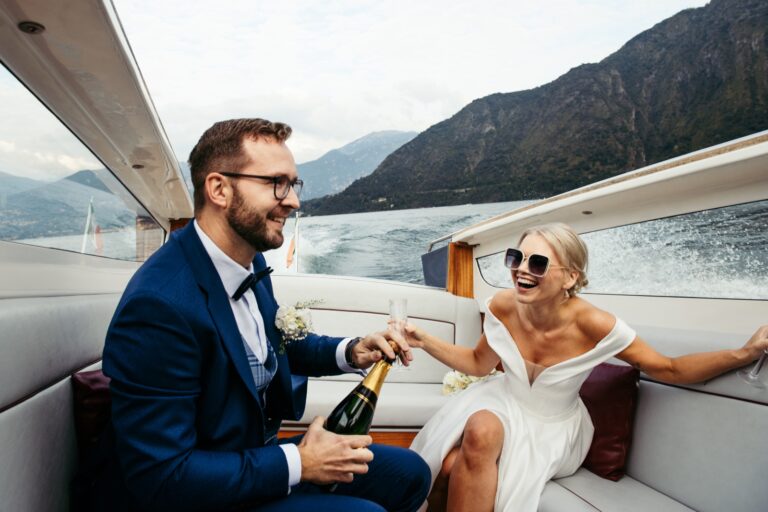 Autumn Elopement at Villa Lucini And Lake Como in Italy