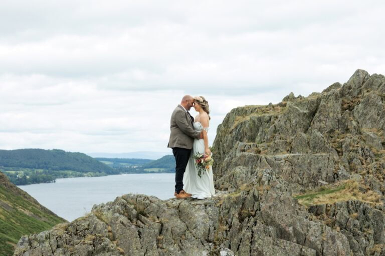 Summer Elopement In Ullswater, Lake District, England